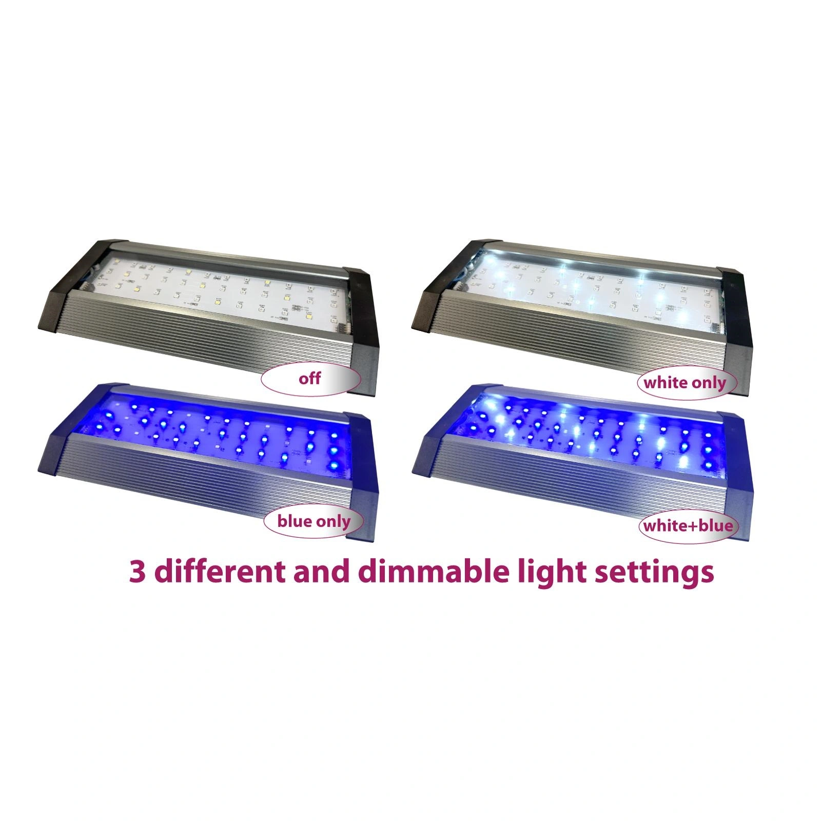 Armatus XS Saltvandsakvarium med sump 4 Liter